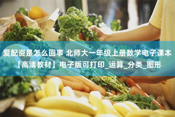 爱配资是怎么回事 北师大一年级上册数学电子课本【高清教材】电子版可打印_运算_分类_图形